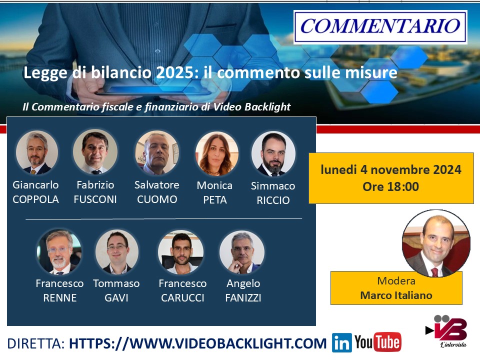 Legge di bilancio 2025: il commento sulle misure